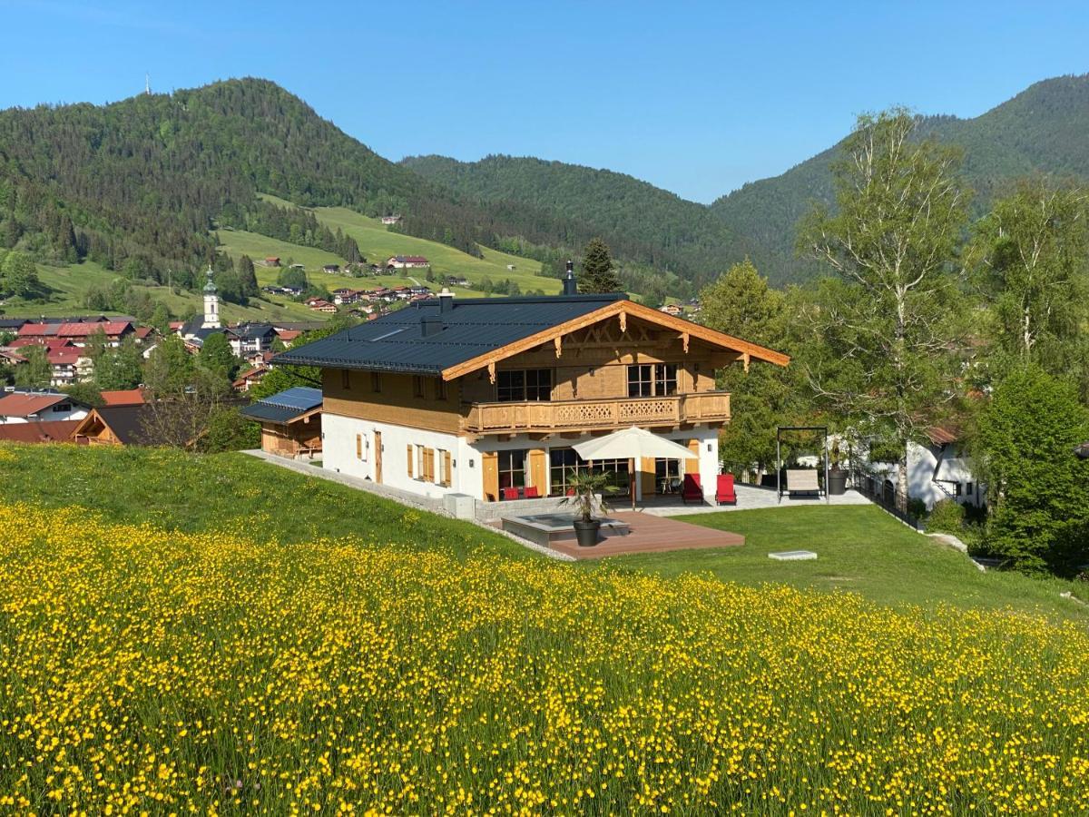 Chalet Am Wetterkreuz Reit im Winkl Ngoại thất bức ảnh